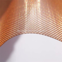copper wire mesh art display panels